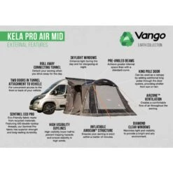 Vango Airbeam Vango Kela Pro Air Awning Mid 25 Vango Airbeam Vango Kela Pro Air Awning Mid -OUTDOOR WORLD GEAR kela pro air mid 1