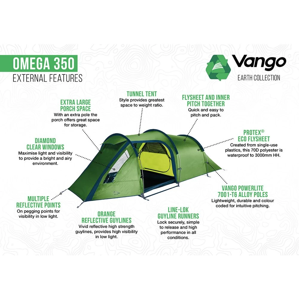 Vango Omega 350 Tent (2025) 9 Vango Omega 350 Tent (2025) - Image 7