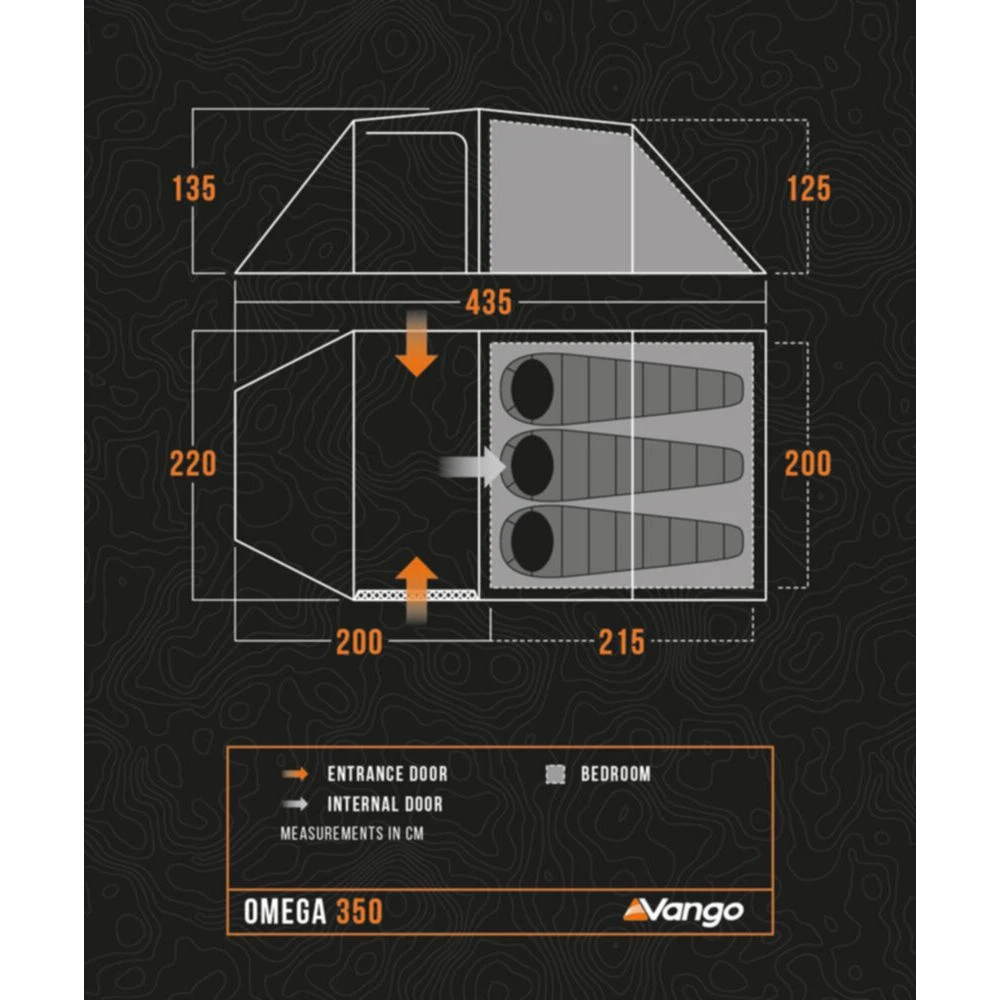 Vango Omega 350 Tent (2025) 7 Vango Omega 350 Tent (2025) - Image 5