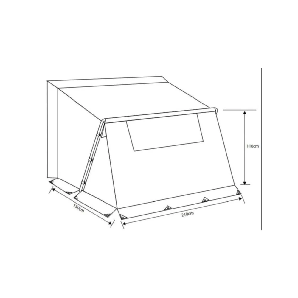 Outdoor Revolution Universal Annexe - Steel Pole (2023) 5 Outdoor Revolution Universal Annexe - Steel Pole (2023) - Image 3