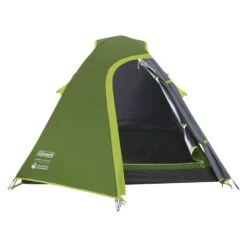 Coleman Darwin 2 Blackout Tent -OUTDOOR WORLD GEAR pkn 2209446 frontal full open