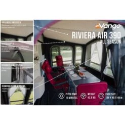 Vango Airbeam Vango Riviera Air 390 Elements TC Caravan Awning (2024) 16 Vango Airbeam Vango Riviera Air 390 Elements TC Caravan Awning (2024) -OUTDOOR WORLD GEAR riviera air 390 as in