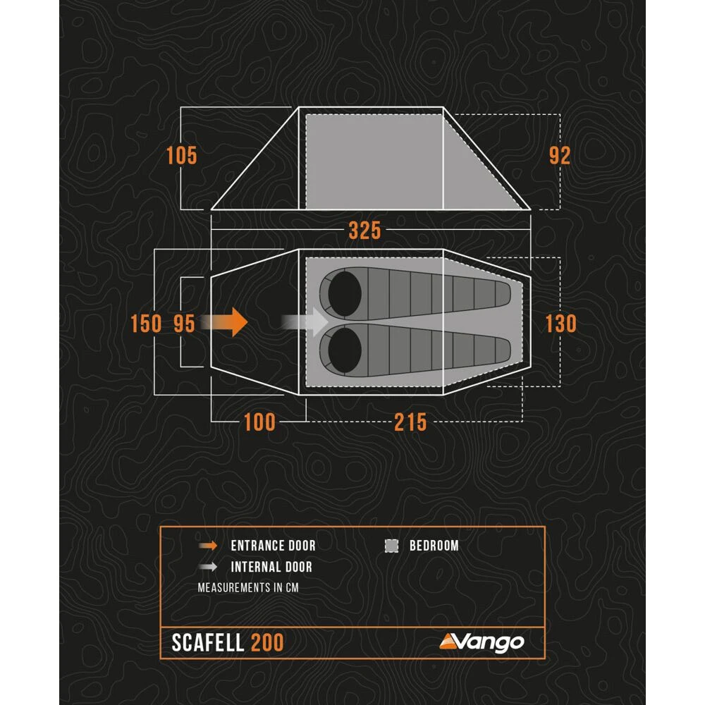 Vango Scafell 200 Tent (2025) 7 Vango Scafell 200 Tent (2025) - Image 5