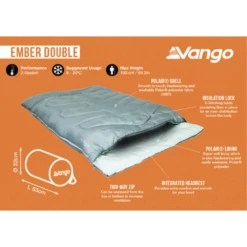 Vango Ember Double Sleeping Bag (Mineral Green) 11 Vango Ember Double Sleeping Bag (Mineral Green) -OUTDOOR WORLD GEAR screenshot 2024 05 20 at 16.36.30