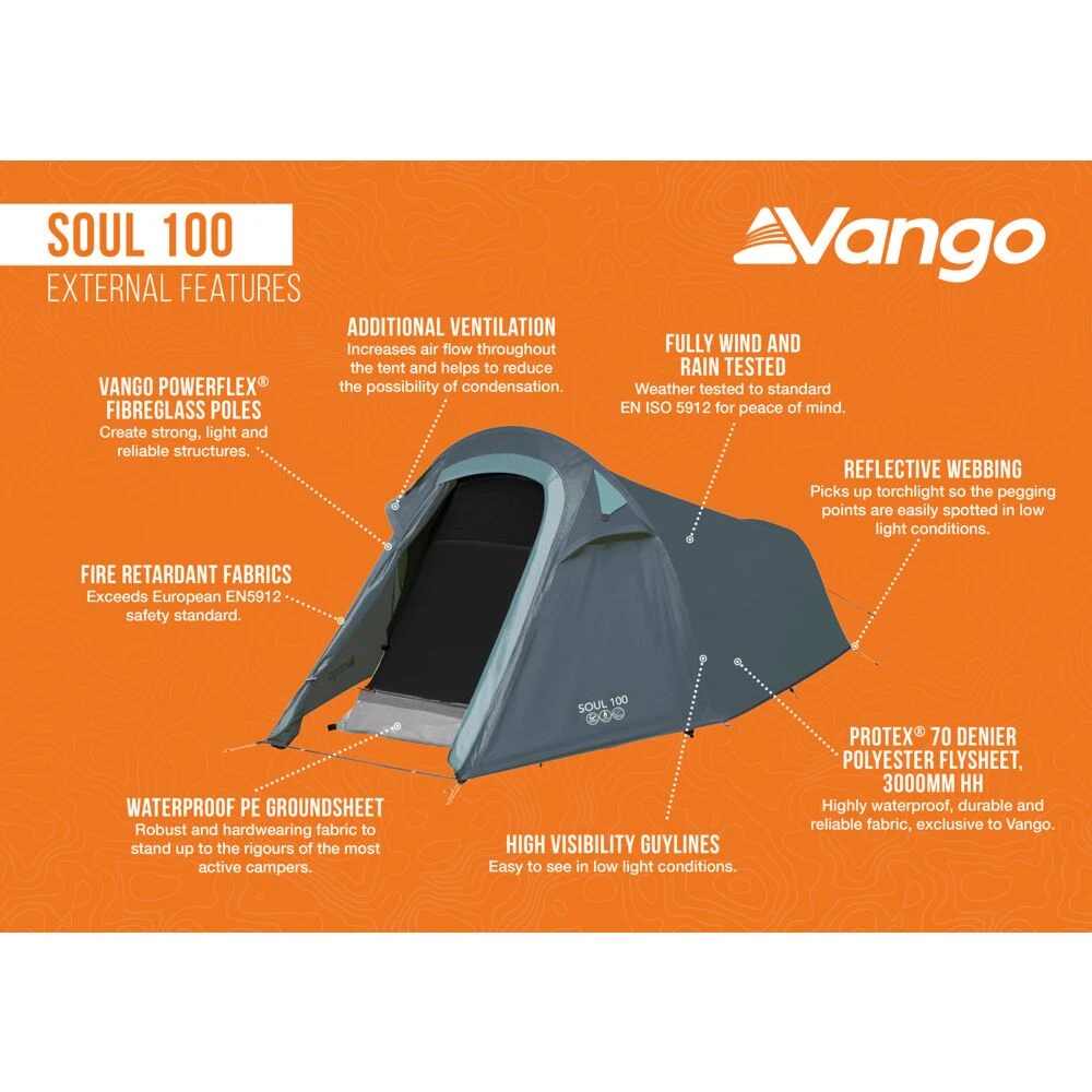 Vango Soul 100 Tent (2025) 12 Vango Soul 100 Tent (2025) - Image 10