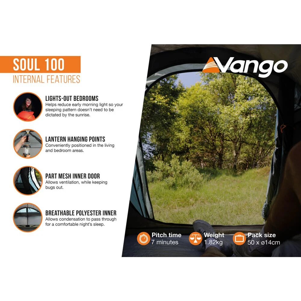 Vango Soul 100 Tent (2025) 13 Vango Soul 100 Tent (2025) - Image 11