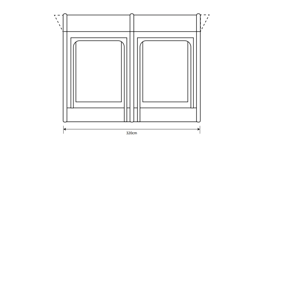 Outdoor Revolution Sportlite Air 320 Caravan Awning 7 Outdoor Revolution Sportlite Air 320 Caravan Awning - Image 5