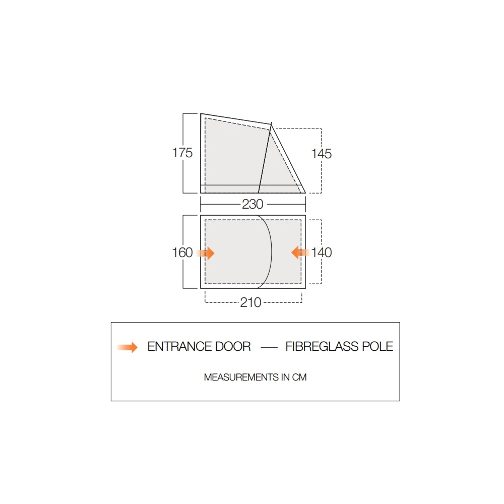 Vango Airbeam Vango Balletto Tall Annex Elements Shield 5 Vango Airbeam Vango Balletto Tall Annex Elements Shield - Image 3