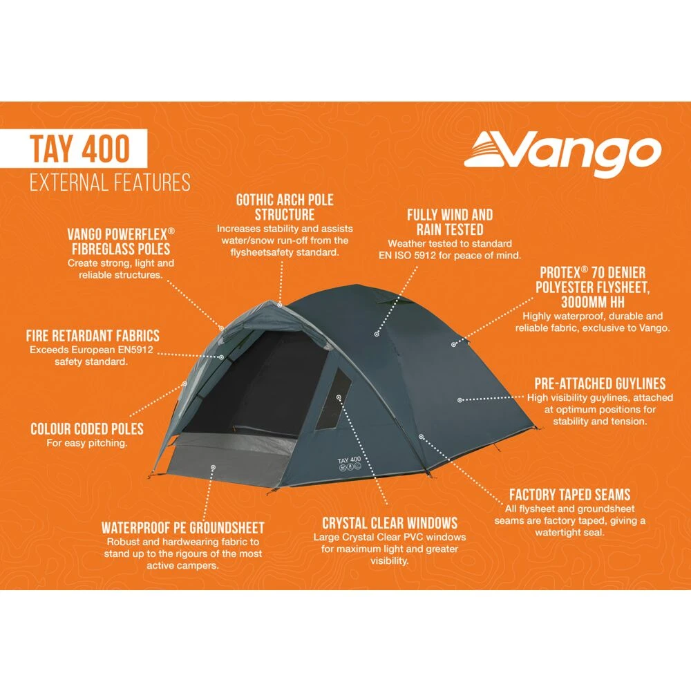 Vango Tay 400 Tent (2025) 12 Vango Tay 400 Tent (2025) - Image 10