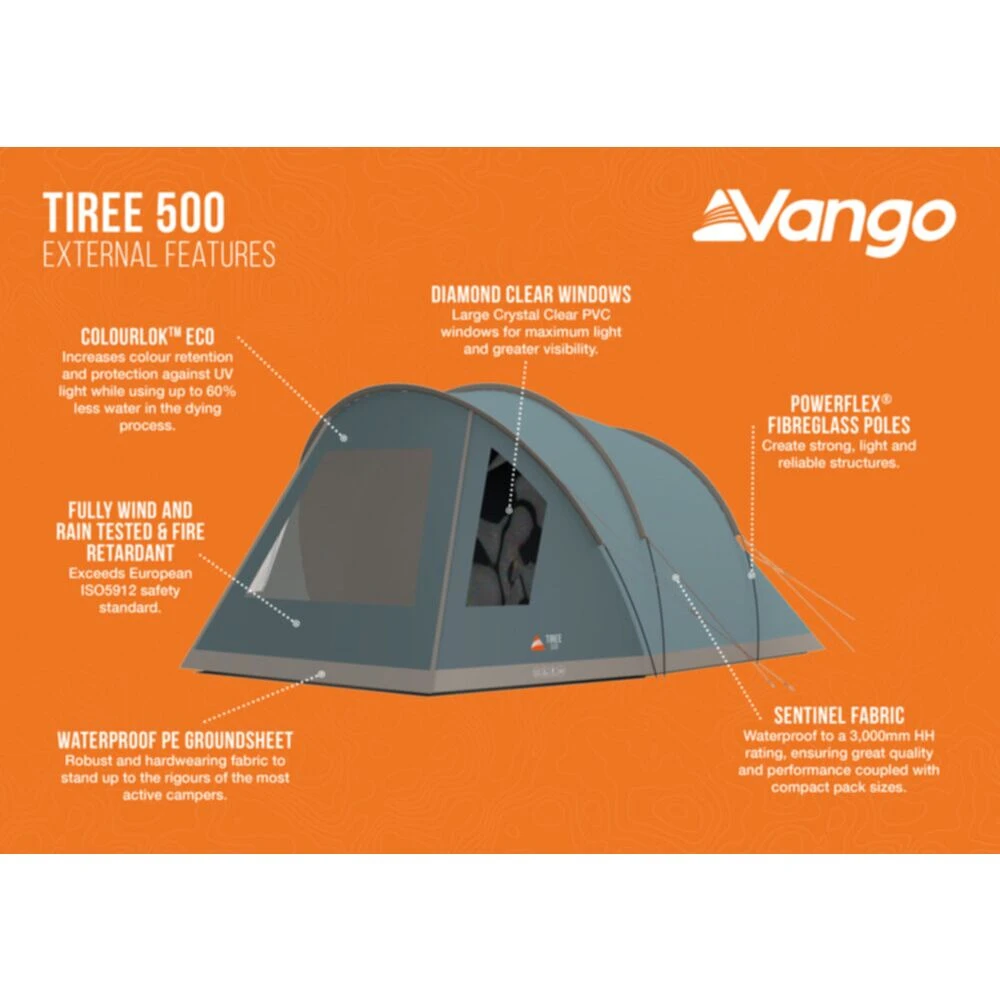 Vango Tiree 500 Tent 8 Vango Tiree 500 Tent - Image 6