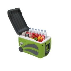 Vango Pinnacle Wheelie 45L Coolbox -OUTDOOR WORLD GEAR van 2021 essentials pinnacle wheelie 45l hi 13