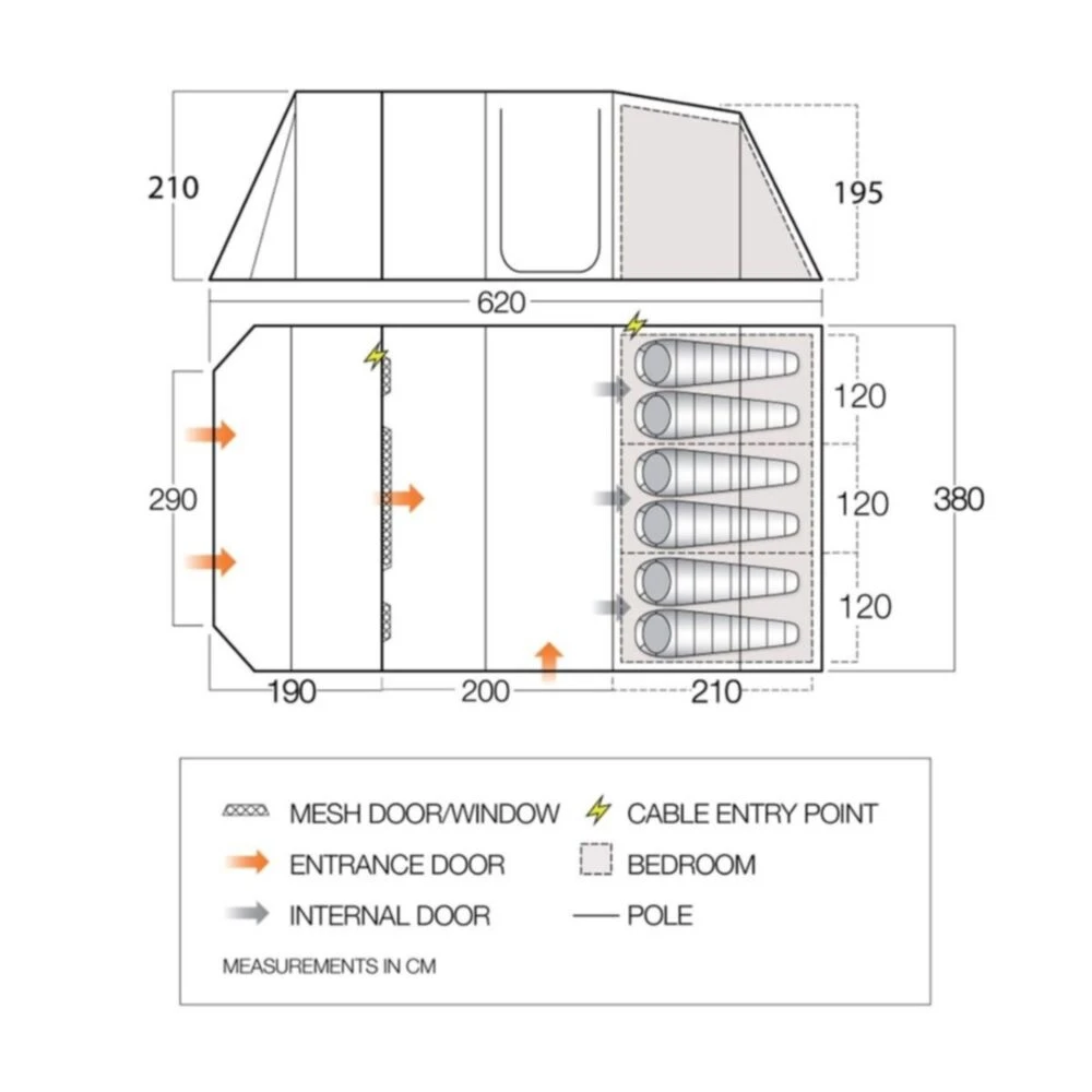 Vango Whitby 600 Tent 5 Vango Whitby 600 Tent - Image 3