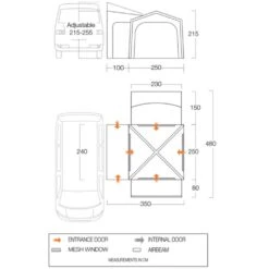 Vango Versos Air Mid Awning -OUTDOOR WORLD GEAR versos air mid 2024 floorplanlr